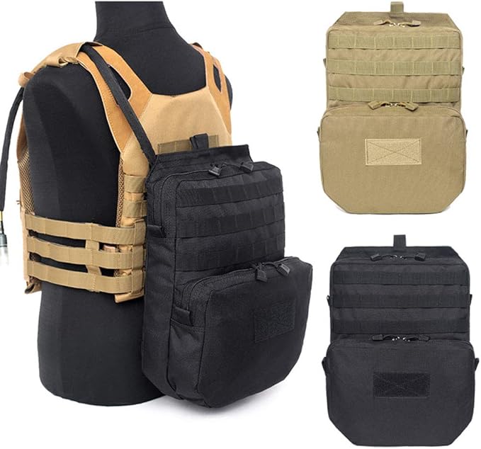 Outdoor Sports Airsoft Gear Molle Assault Combat Hiking Bag Accessory Vest Pack Tactical Kit Pouch