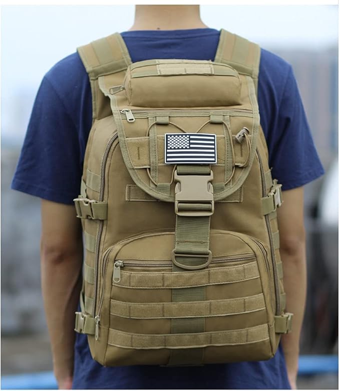 35L Molle Tactical Backpacks Assault Pack Bug Out Bag Hiking Treeking Daily Rucksack