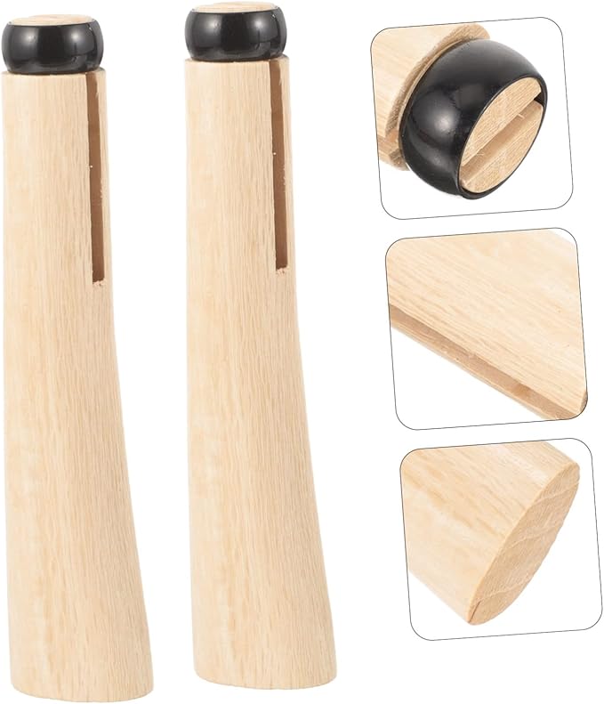 KESYOO 2set Ergonomic Wooden Handle Replacement for Axes for Camping Gardening and Outdoor Activities Easy to Install