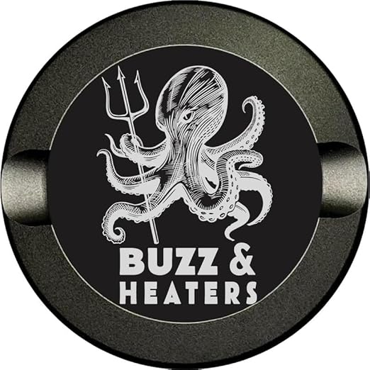 Buzz &amp Heaters Metal Container for Zyn | Metal Holder for Zyn |Metal Can for Zyn | Metal Cases for Zyn Holder | Metal Pouch Cans for Zyn | Offshore King Octopus Anodized