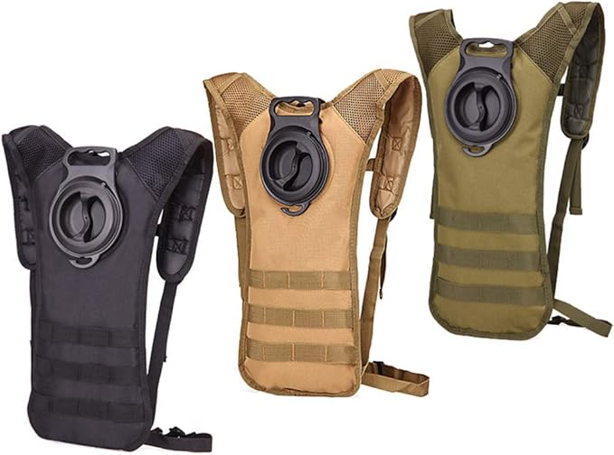 Outdoor Sports Hiking Bag Tactical Assault Combat Camouflage Tactical Molle Water Pack 2.5/3L Hydration Pack
