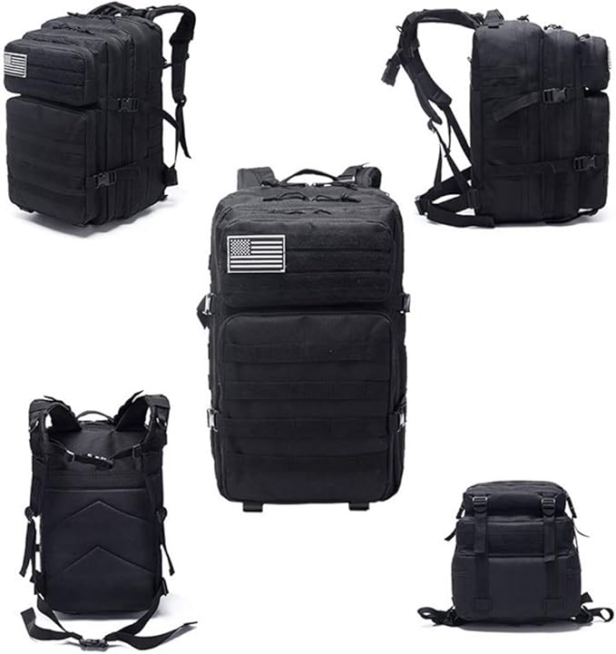 45L Military Backpack Tactica Rucksack Outdoor Assault Pack Hiking Travel Rucksacks