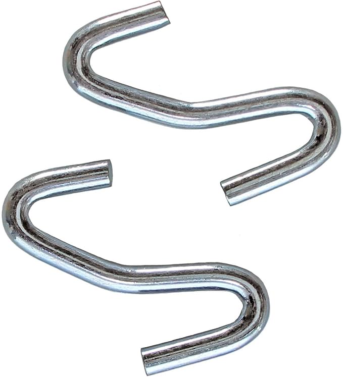 Original Pawley’s Island Offset Hooks 2 Pack Heavy Duty Zinc-Plated Steel Swing &amp Hammock Stand 450 Lbs Max