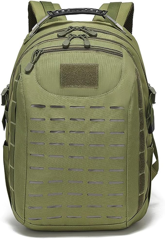 Military Tactical Backpack for Men Military Molle Pack Daypack 3 Day Assault Pack Rucksack Bag (Military Green)