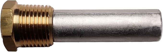 Engine Zinc Anode 1/2 NPT x 2 Compatible with 130-6628 &amp 68241 Cummins Marine Engine Fit Model 6BT 6BTA 4BT 6CTA QSB5.9 QSC8.3 QSM11