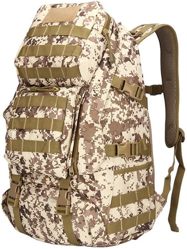 Outdoor Sports Pack Hiking Bag Tactical Rucksack Camo Knapsack Combat Camouflage Tactical Molle Backpack - DD