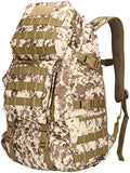 Outdoor Sports Pack Hiking Bag Tactical Rucksack Camo Knapsack Combat Camouflage Tactical Molle Backpack - DD
