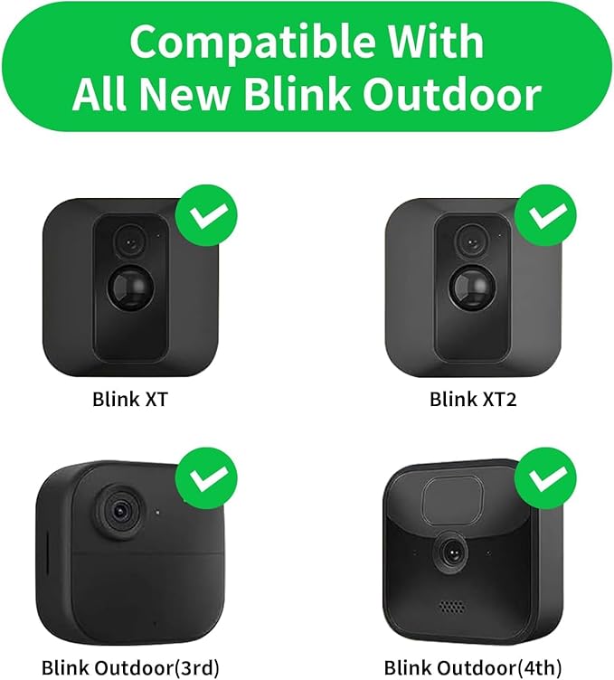 B-Link Camera Solar Panel Compatible with B-Link Out Door 4(4th Gen) B-Link Outdoor(3rd Gen) XT3 B-Link XT2/XT Camera B-Link Outdoor Camera Build-in 2000mAh Rechargeable Battery (1Pack)