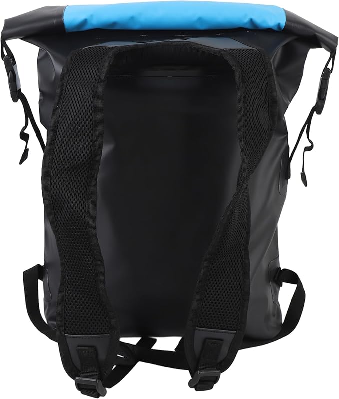 Alomejor 25L Dry Bag Kayaking Camping Drifting with Shoulder Strap Wet Dry Separation Design High Grade PVC Material for Outdoors (Blue)