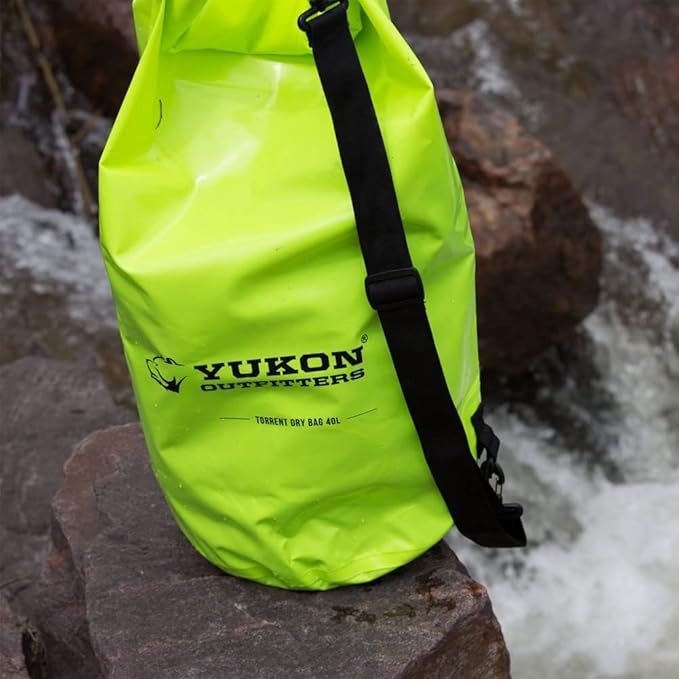 Yukon Outfitters Outdoor Kayaking Sailing River Welded Seams Watertight Dry Bag 40L