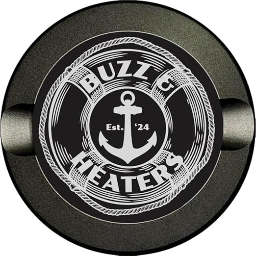 Buzz &amp Heaters Metal Container for Zyn | Metal Holder for Zyn |Metal Can for Zyn | Metal Cases for Zyn Holder | Metal Pouch Cans for Zyn | Offshore Life Ring Anodized