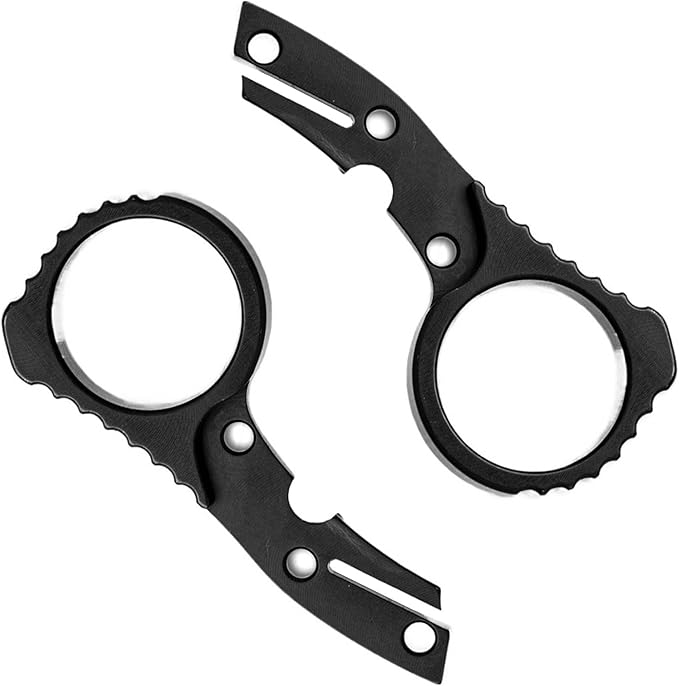 2PCS Anodized Aluminum Signet Ring Replacements Fit for Delica C11 Endura C10 C12 DIY Accessory(Large)