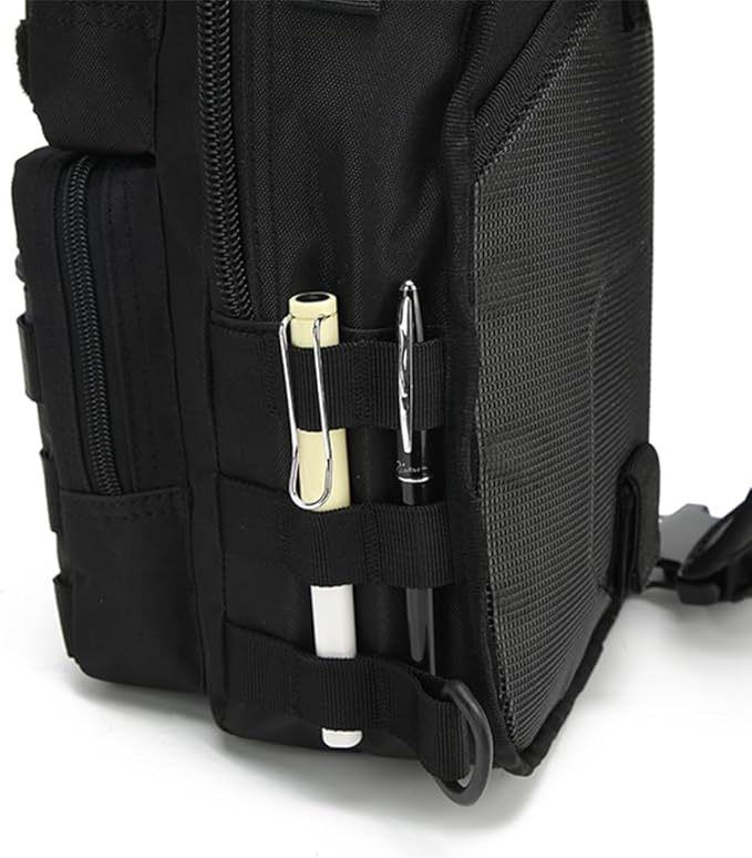 Tactical Sling Bag Backpack for Men Molle Shoulder Bag Pack Daypack Backpack for Hunting Hiking Traveling Camping