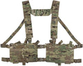 WoSporT Tactical Chest PackPlacard Split Front Chest Rig MOLLE System Magazine Pouch