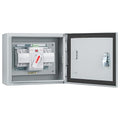 125 Amp 3P Dual Power Automatic Transfer Switch 120/240V Generator Changeover Switch with Metal Electrical Box for Outdoor and Indoor