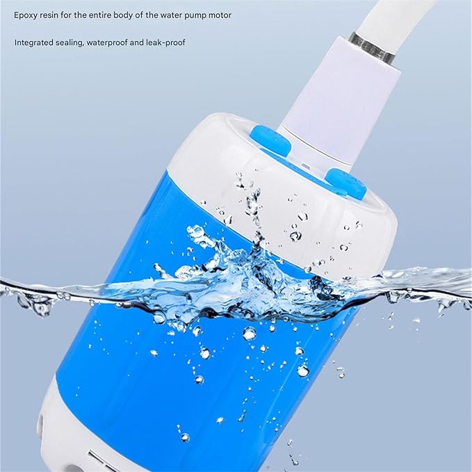 2PCS Outdoor Portable Shower Pumps Rechargeable Sprays Head For Camping Enthusiasts Travel &amp Watering Needs Battery Shower For Camping