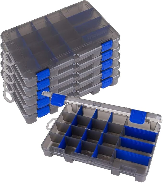 Flambeau Outdoors Zerust MAX 4004ZMP Tuff Tainer - 6-PK Bundle Smoke Gray