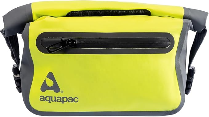 Aquapac Heavy Duty Waterproof Waist Pack Made in the UK 3 Litre Capacity Travel Essential 5 Year Warranty Hiking Mountain Biking Running Accessory