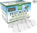 Eco Defense Pest Control Pouches - All Natural - Repels Rodents Silverfish Spiders Roaches Ants Squirrels &amp Other Pests
