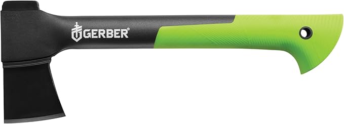 Gerber Gear Freescape Hatchet - 14 Camping Hatchet with Included Sheath - Green