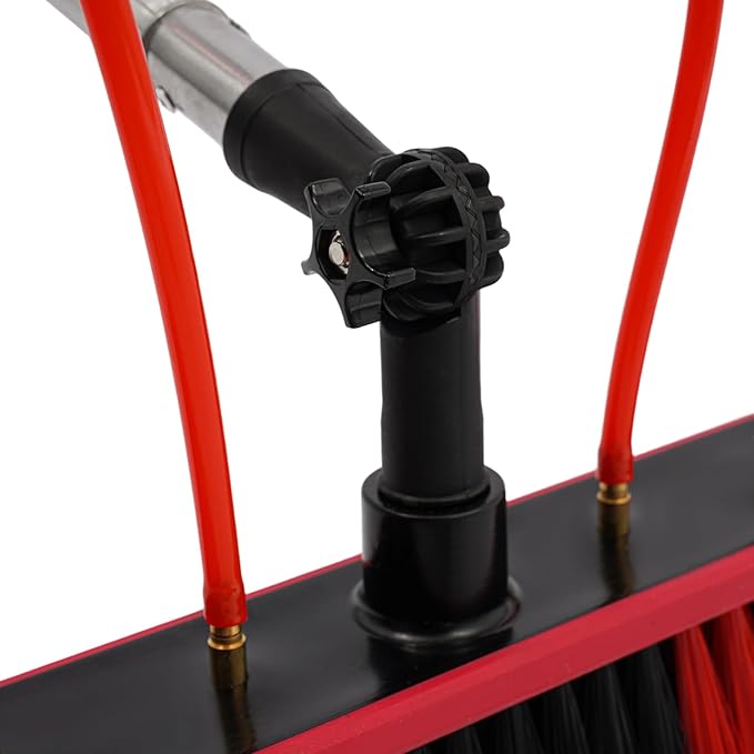 19.7Feet Reach Solar Panel Cleaning Brush &amp Pole Water Fed Pole KitSuitable for high Windows Cleaning Solar photovoltaic Panel Cleaning and Cleaning Cars Trucks Vans caravans Windows
