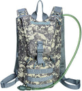 Outdoor Sports Hiking Bag Tactical Assault Combat Camouflage Tactical Molle Water Pack 2.5L Hydration Pack