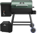 DAMNISS Electric Wood Pellet Grill 8 In 1 BBQ Grills for Outdoor Grill with Auto Feed &amp PID Temperature Control (180-450°F)456 Sq.In Cook Area Smoker Gills for Backyard New House Gifts