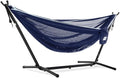Vivere C9MESH-42 Hammock with Stand Navy and Turquoise