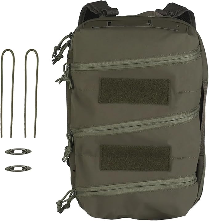 Bag Tactical Compact Assault Medical Backpack Outdoor Hunting Fishing Camping Motorcycle Multipurpose Back Panel(RG)