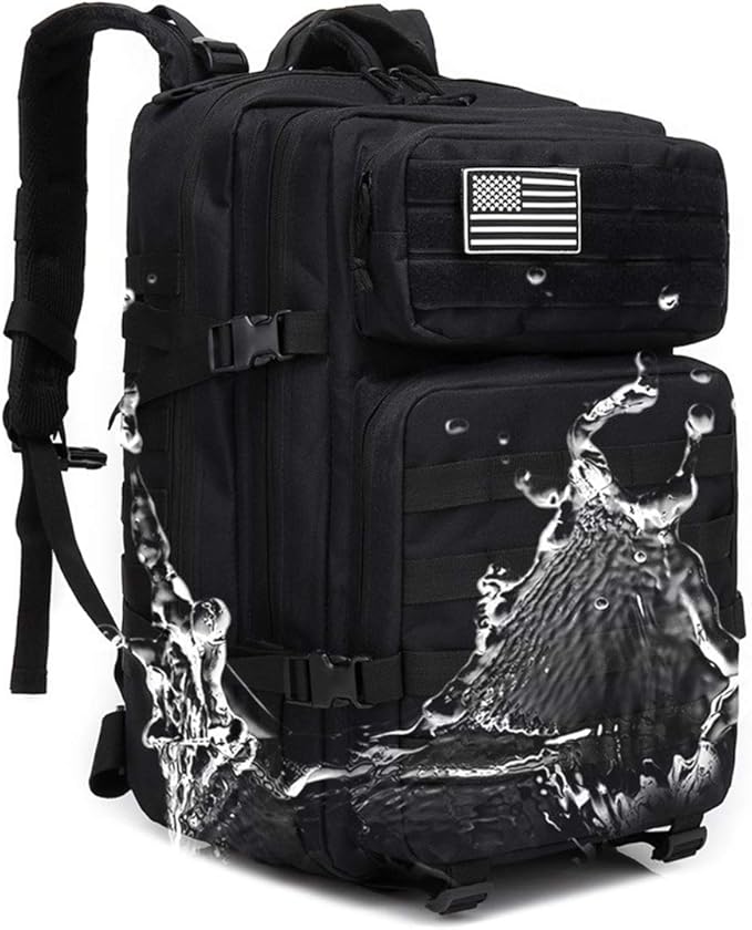 45L Military Backpack Tactica Rucksack Outdoor Assault Pack Hiking Travel Rucksacks