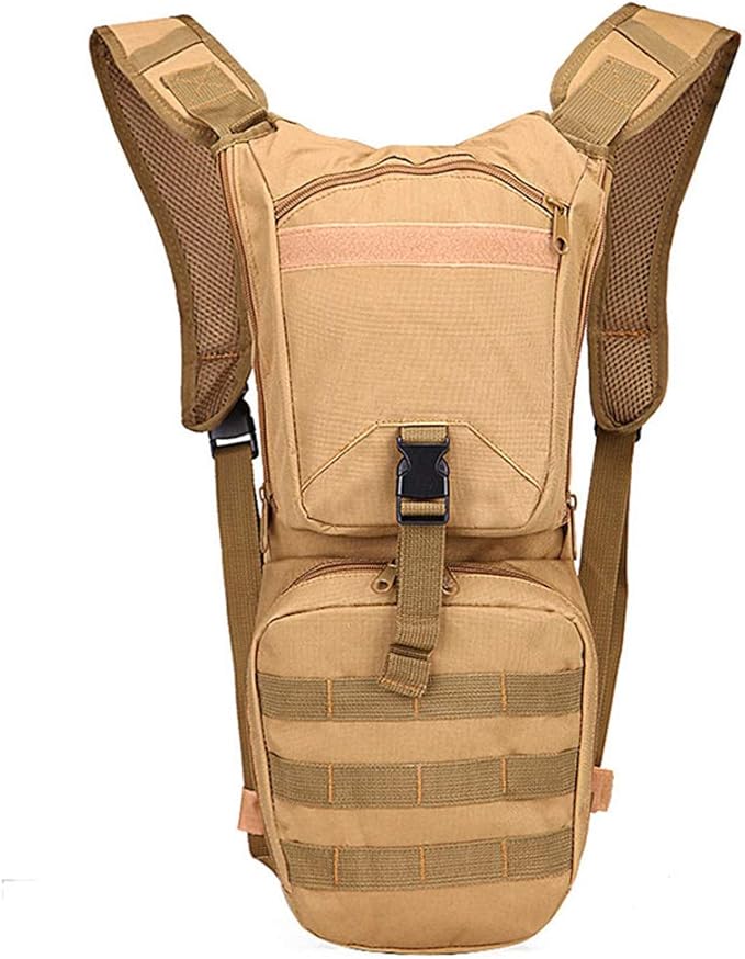 Outdoor Sports Hiking Bag Tactical Assault Combat Camouflage Tactical Molle Water Pack 2.5/3L Hydration Pack