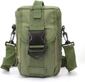 Sunnystacticalgear Outdoor Sports Hiking Sling Pack Camouflage Tactical Shoulder Small Camera Gear Bag - Green