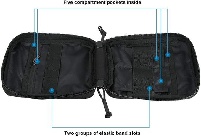 EXCELLENT ELITE SPANKER Molle Admin Pouch Military Utility Tool Pouch EDC Molle Pouchs Gadget Waist Bags