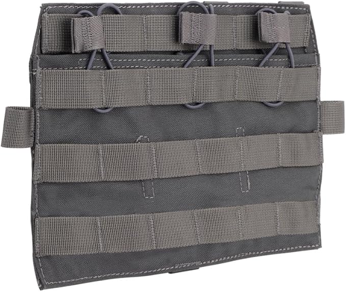 ACEXIER Military Tactical Chest Bag Backpack Adjustable Men Multi-Functional Molle Tool Pouch Shoulder Bag (Grey)