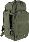 LA Police Gear Atlas 72 Hour Tactical Backpack for Men &amp Women Large Bug Out Bag with MOLLE System Hiking Hunting Combat Backpack Ranger Green