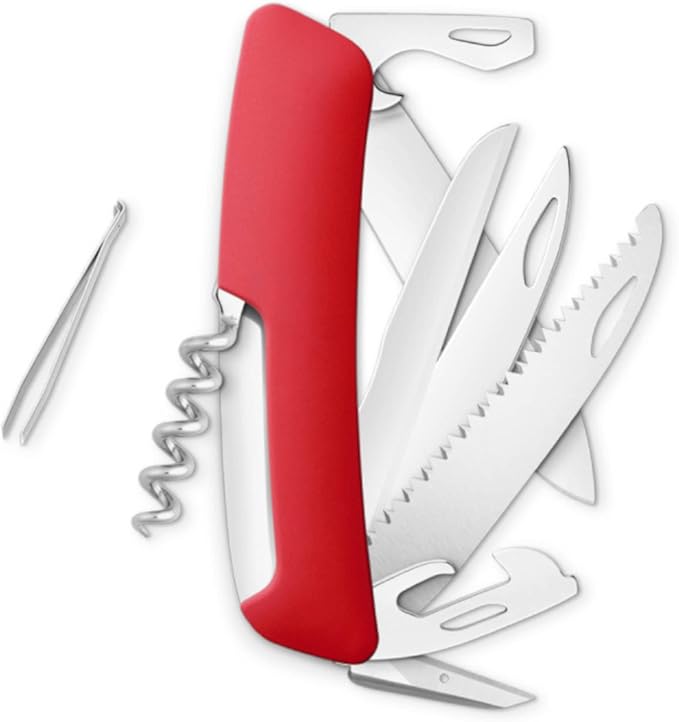 Swiza KNI.0130.1000 D09 Pocket Knife Red