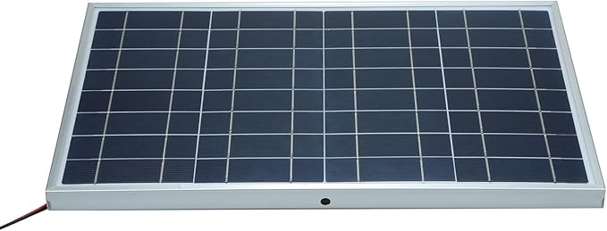Solar Panel Lixada 30W Portable Solar Panel Kit Set IP65 Waterproof with Alligator ClipSolar Cell Solar Panel for Home Outdoor Camping Travel