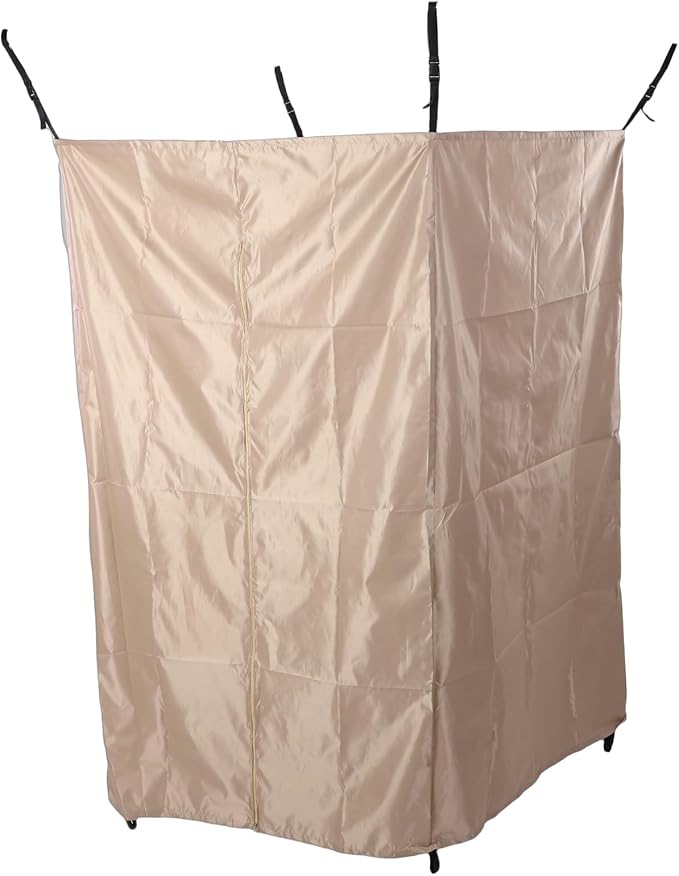 SUNGOOYUE Vehicle Side Shower Tent Oxford Fabric Portable Privacy Shelter Instant Changing Room Without Poles for Camping Beach and Road Trips Outdoor Shower