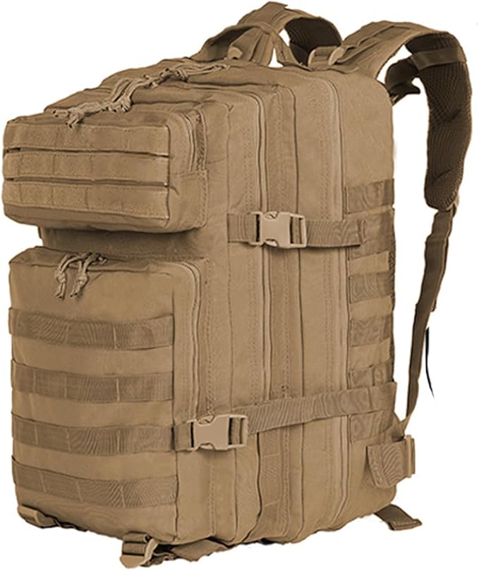 Military Tactical Backpacks 45L Assault Pack Bag Large Rucksack with MOLLE Webbing System For Men Camping Hiking Trekking