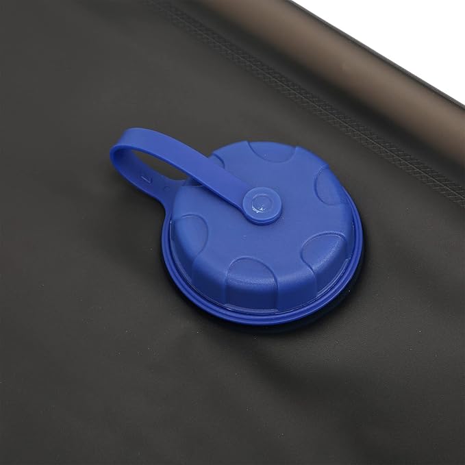 Semme 15L Portable Foldable Outdoor Shower Bag with Nozzle for Camping Hiking Beach and Swimming Easy Setup Design