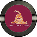 Brotherhood Metal Zyn Container | Metal Zyn Holder | Zyn Metal Can | Metal Container for Zyn Holder | Metal Zyn Pouch Cans | Don't Tread on Me Flag | Gadsden Flag | Burgundy Orange White