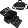 First Aid Bag Medical Empty Bag Emergency Responder Trauma Bag Empty Professional First Aid Kits Storage Medical Bag with Inner Dividers and No-Scratch Bottom Home Health