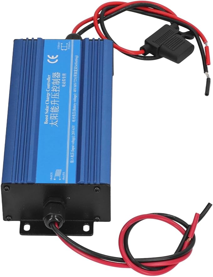 Dioche Boost MPPT Controller Solar Boost Charge Controller MPPT 600W 48V/60V/72V HighEfficiency Solar  4-Digit Digital Display Lithium Battery Compatible Child