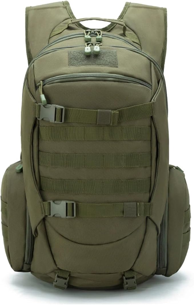 36-55L Tactical Backpacks Molle Hiking Daypacks for Men Backpacks for Rucking Hiking Fishing Camping(Green)