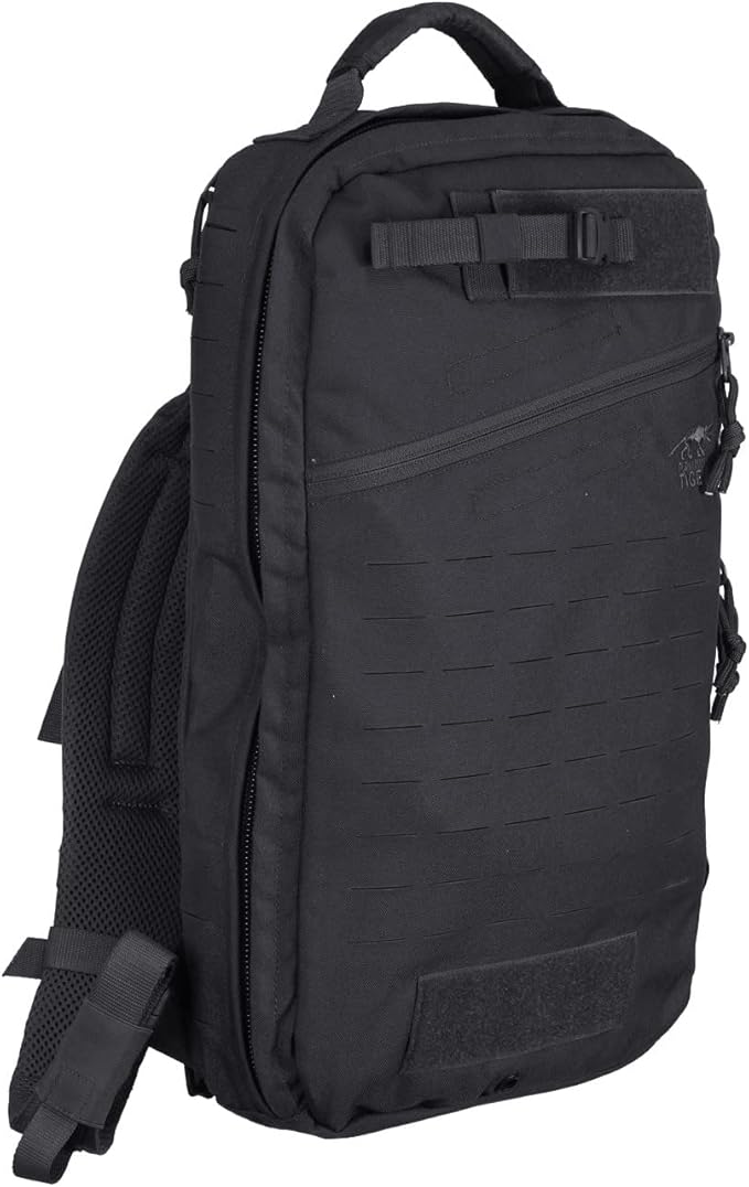 Tasmanian Tiger Medic Assault Tactical Medical Backpack MKII - Lightweight MOLLE System Organization for First Aid Survival Black - One Size