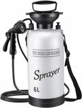 Portable Camping Shower 6L Portable Shower with 10 Modes Sprayer Head and 9.84ft Hose for Garden Picnic Hiking Beach Car Cleaning