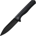 Petrified fish PF8183.54 D2 Blade104g G10 Handle Flipper Folding knife (Carbon fiber with G10 handle Black stonewashed)