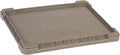 Hudson Exchange 12 x 15 (4 Pack) Lid For Straight Wall Handled Storage Container Tote Gray/Brown
