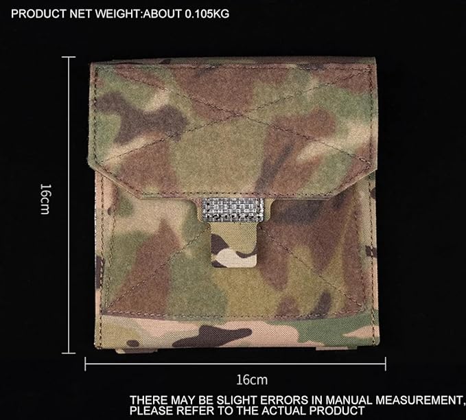 Tactical Map Storage Bag Molle Military Pouch Paintball Airsoft Vest Plate Carrier Knights Map Pack Hunting Vest Accessories Bag