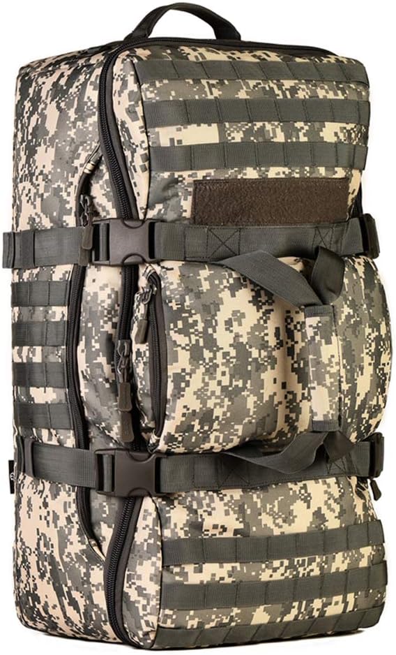 UNISTRENGH 60L Tactical Military Backpack Gear Sport Outdoor Assault Pack Rucksack Bag For Hunting Camping Trekking Travel (ACU)